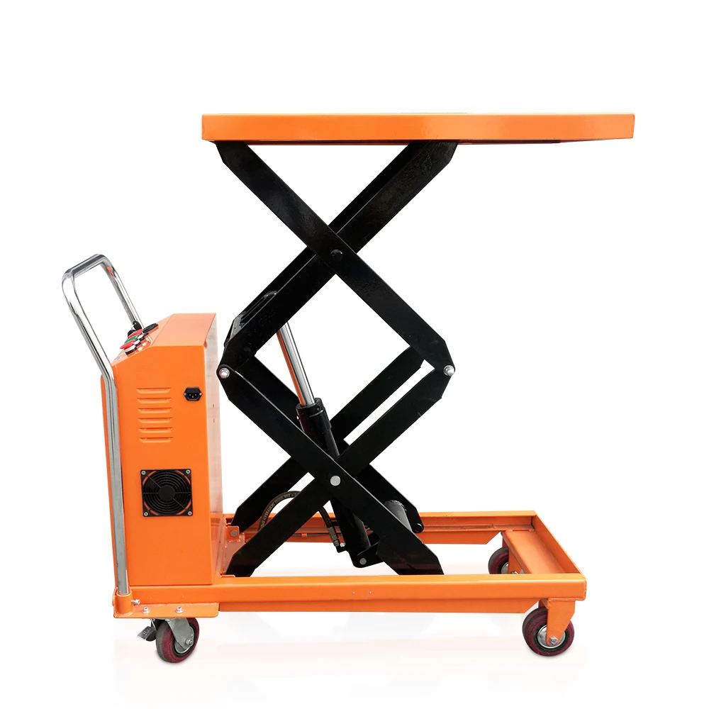 
Portable mobile 500kg small lifting platform electric scissor lift table 