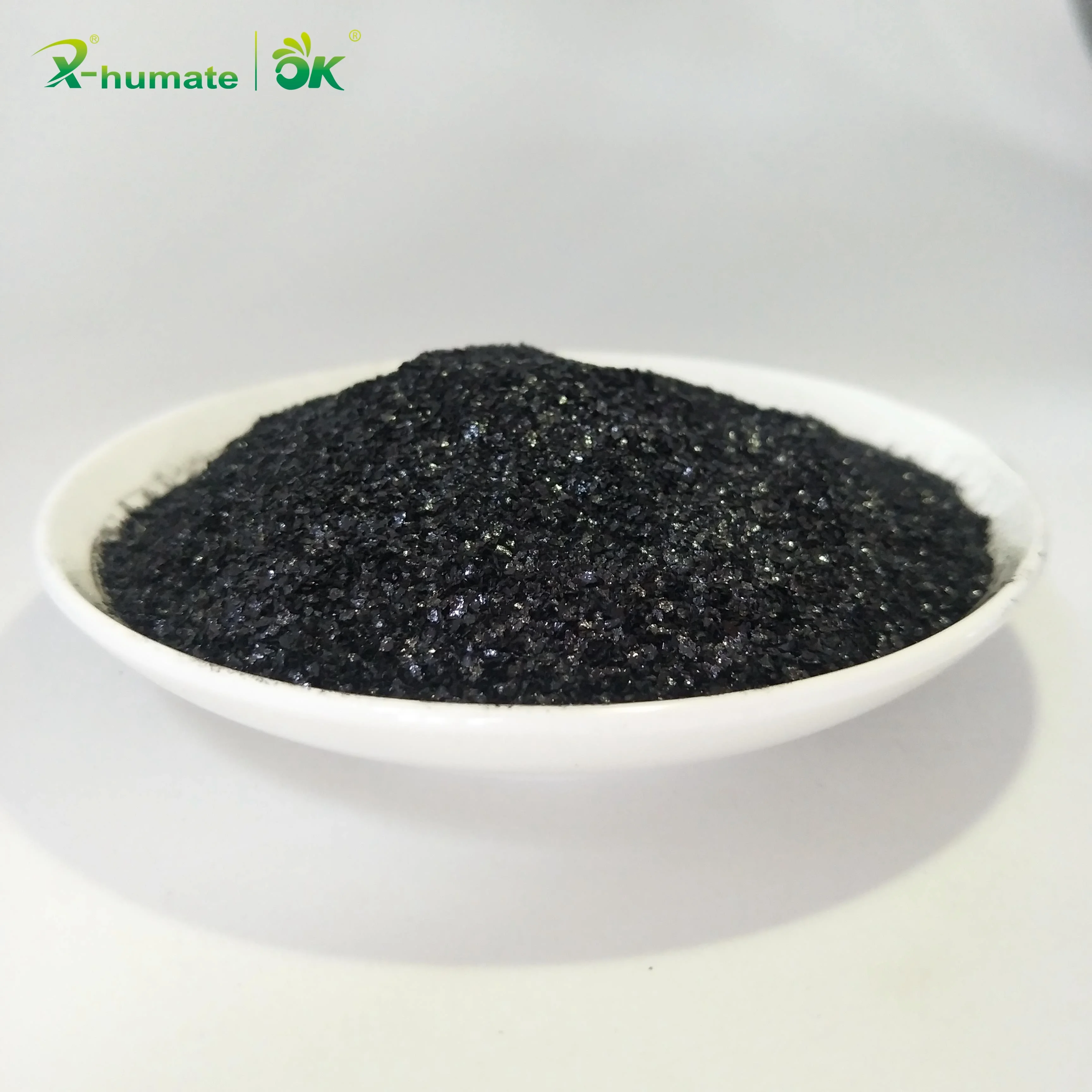 Humic Manufacturer Organic Humic Acid 95% Potassium Humate Crystal