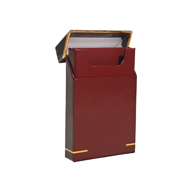 Custom Printed Logo Premium And High Quality Cardboard Cigarette Boxes 4 5 10 Pack Packet Box For Cigarette