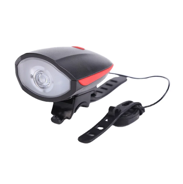 120DB Bicycle Horn Electric Bike Bell USB Rechargeable MTB Road Cycling Bicycle Light Multi-function Bike Accessories