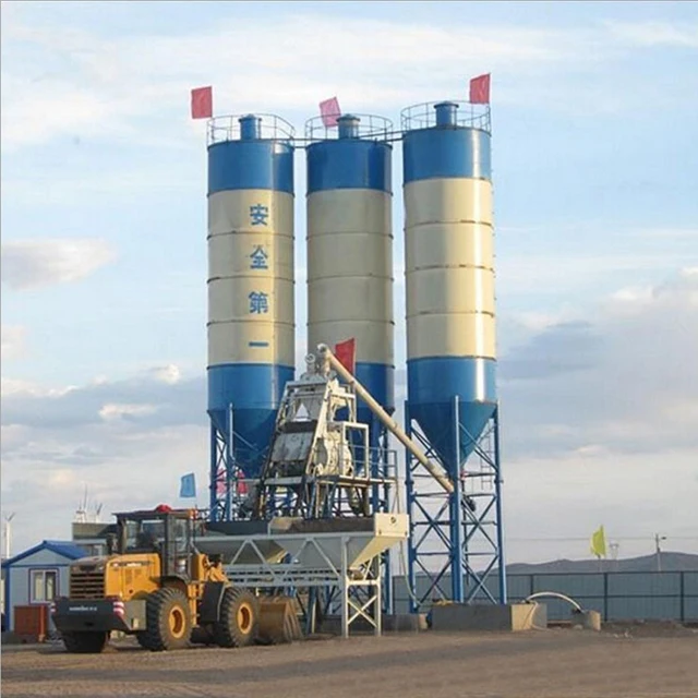 
Hot sale HZS90 cement batching plant price used ready mixed small concrete batch plants for sale 