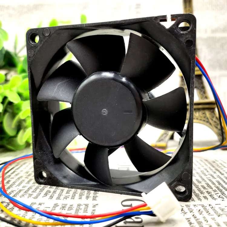 Вентилятор охлаждения шасси AVC ds07025b12u 12 В постоянного тока 7025 А 4 провода контроль температуры 7 см