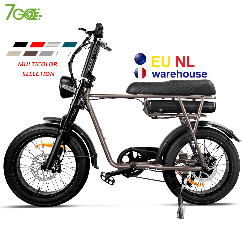 7Go EB4 EB2 high quality electric bike removable battery leather handle bar max load 200kg electric bicycle