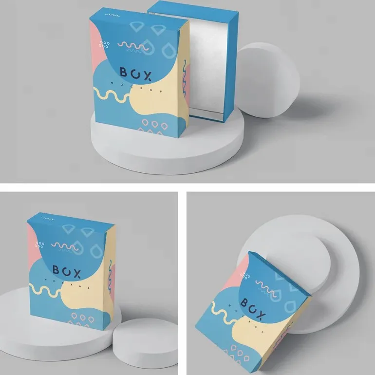 Personalized Design Customized Recyclable Cardboard Luxury Paper Packaging Chocolate Cookies Candy Gift Box