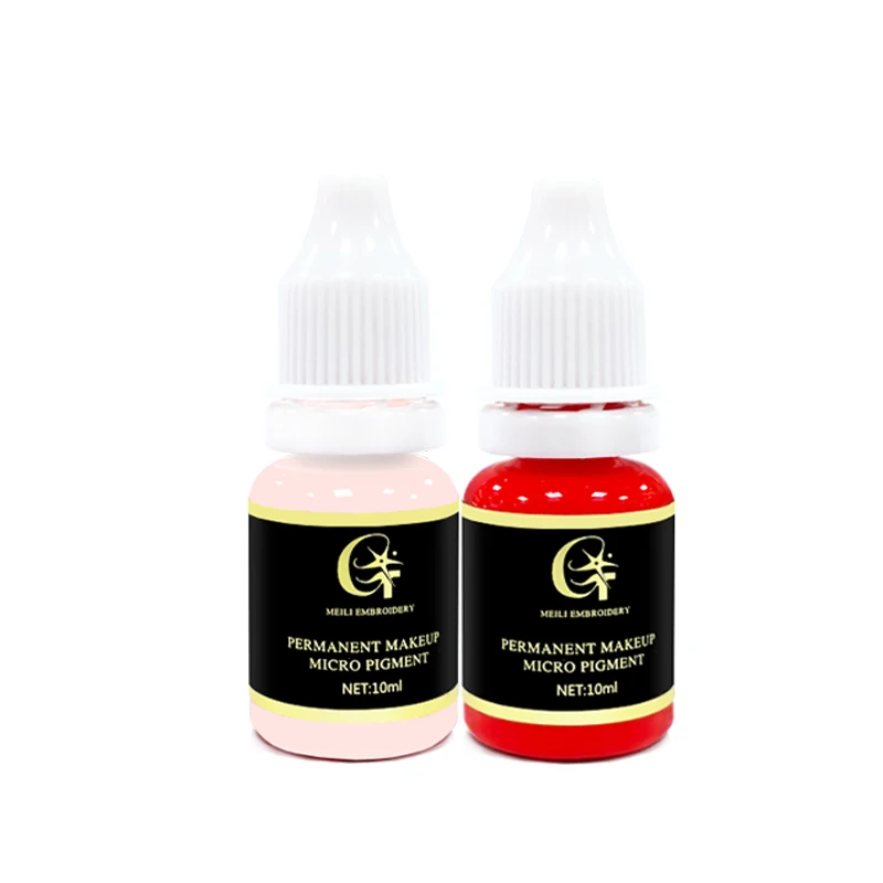 BerLin 5 Colors Liquid Young Girl Lips Pigment 10ml Eyebrow Tattoo Semi Permanent Pigment