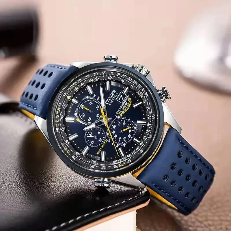 CIT IZEN Men Watches Stainless Automatic Watch Luxury Trend Quartz Calendar Waterproof Multi Function Fancy Round Watch