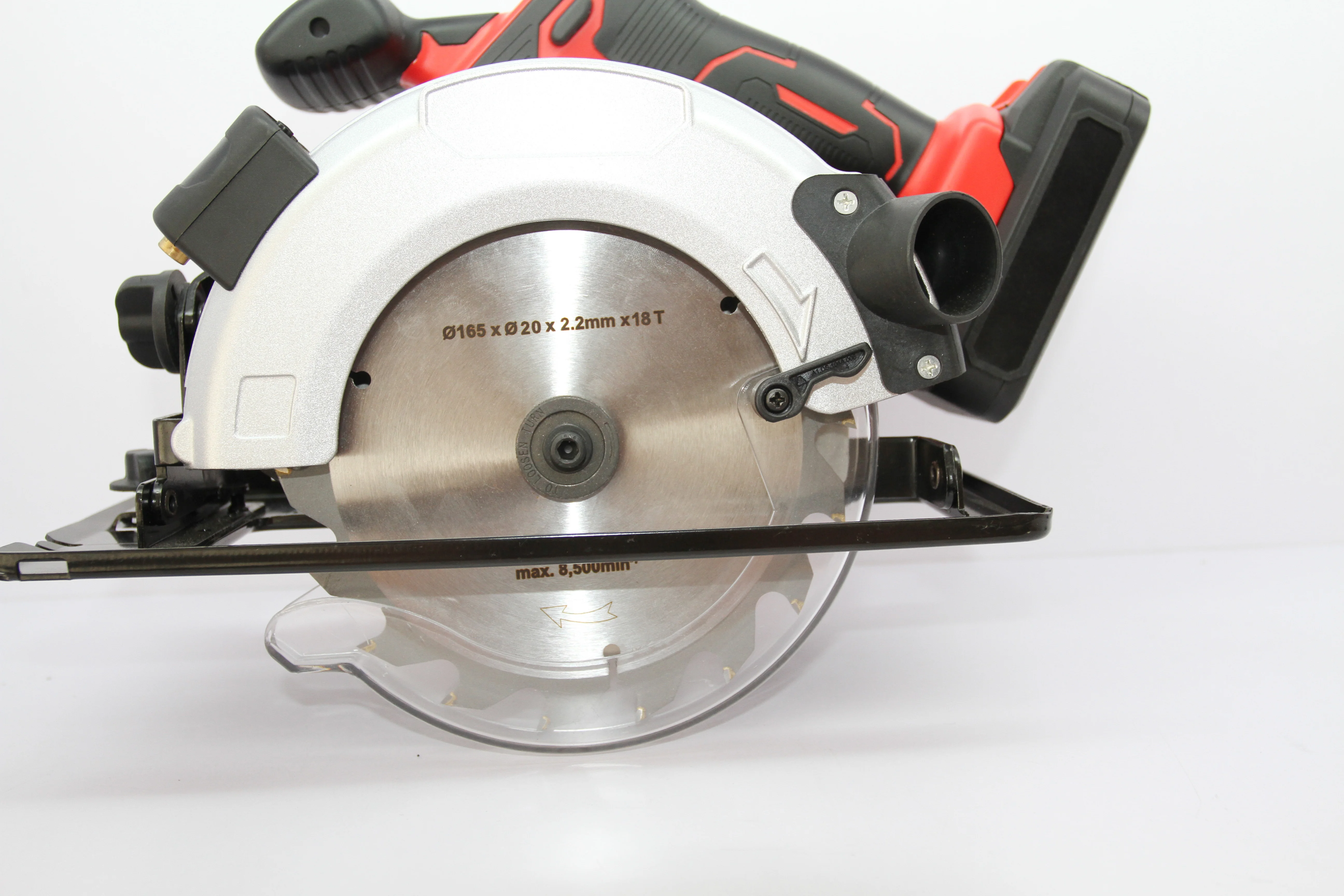Electronic Brake Cordless 20V 165mm Circular Saw With LED Light
