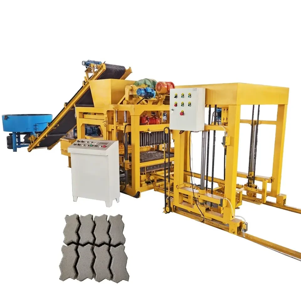 Kaidong Hot Sale Low Cost QT4-25 logo Brick Making Machine Price Cement Block Making Machine
