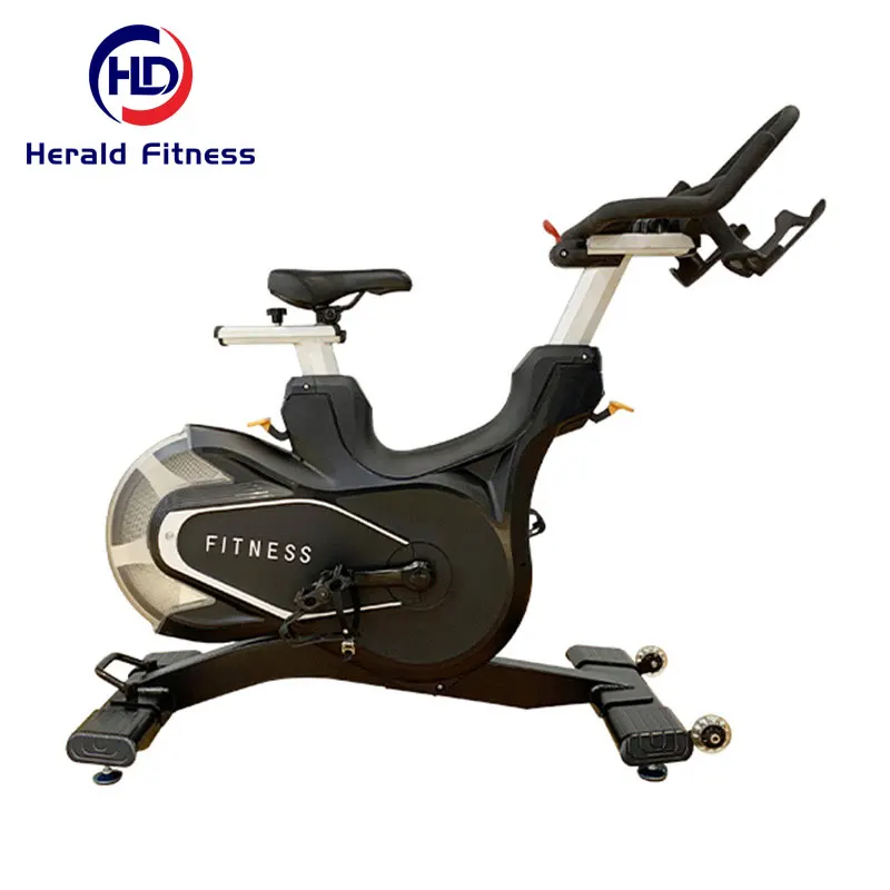 New Arrival Indoor Commercial Gym Fitness Cardio Exercise Bicycle Stationary High End Magnetic Resistance Spinning Bike