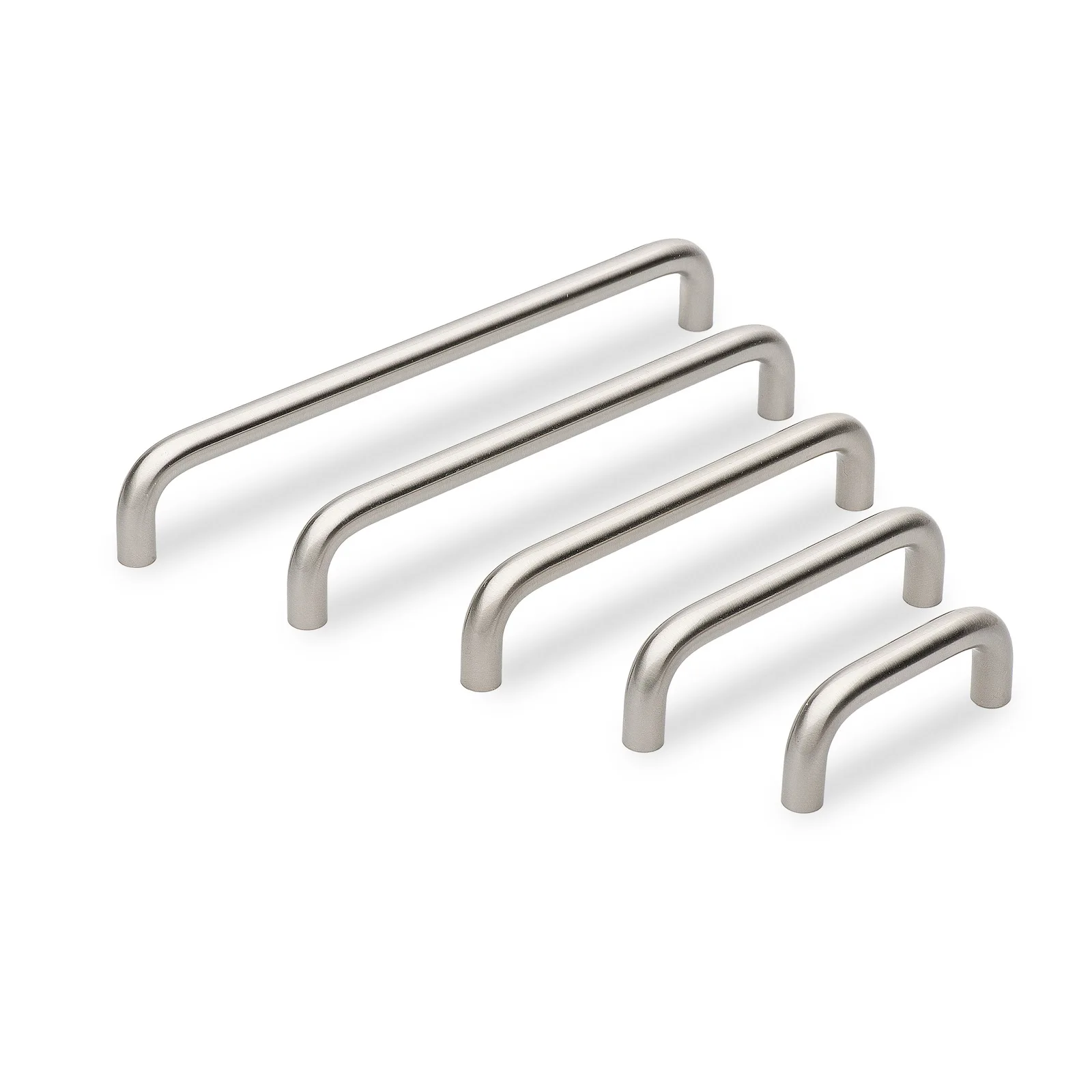 Steel D Shape Cabinet Drawer Pull Handles furniture dresser pulls drawer kitchen d handle