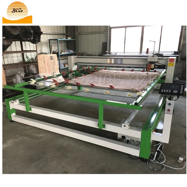  Промышленная компьютеризированная Лоскутная машина longarm matress швейная zhengbu с одной иглой и