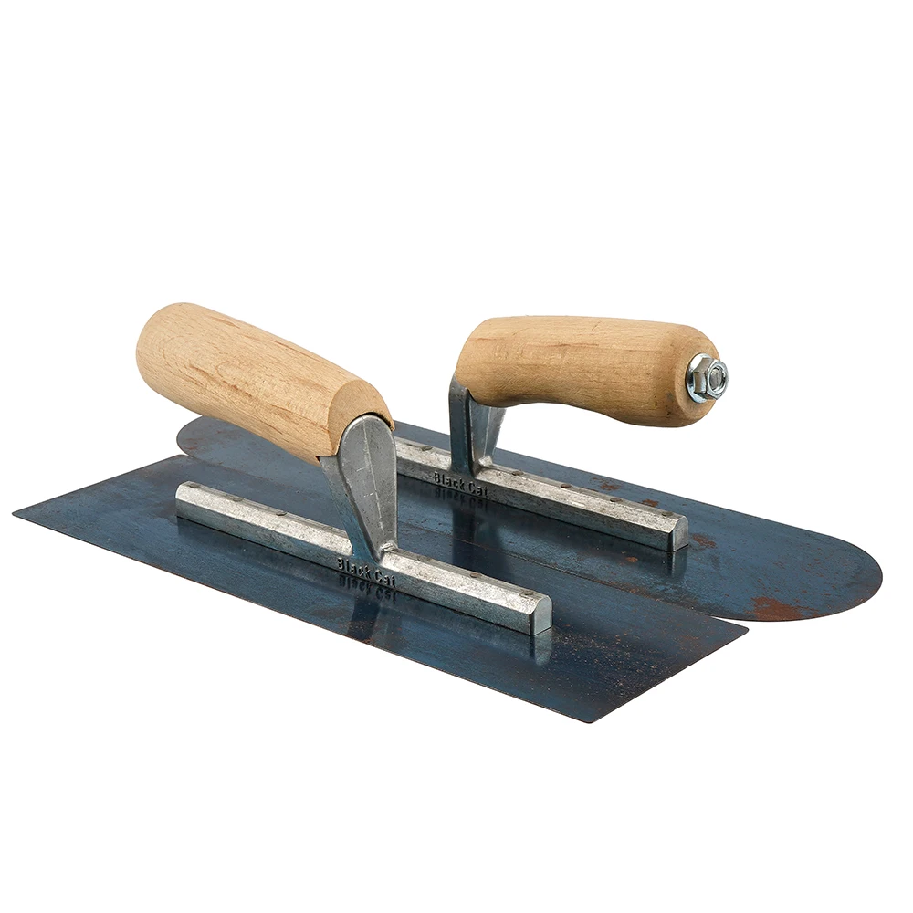 High Quality Industrial Grade Corner Trowel Steel Wood Rubber Pointed Square Floor Paint Push Knife Putty Scraper Plaster Trowel