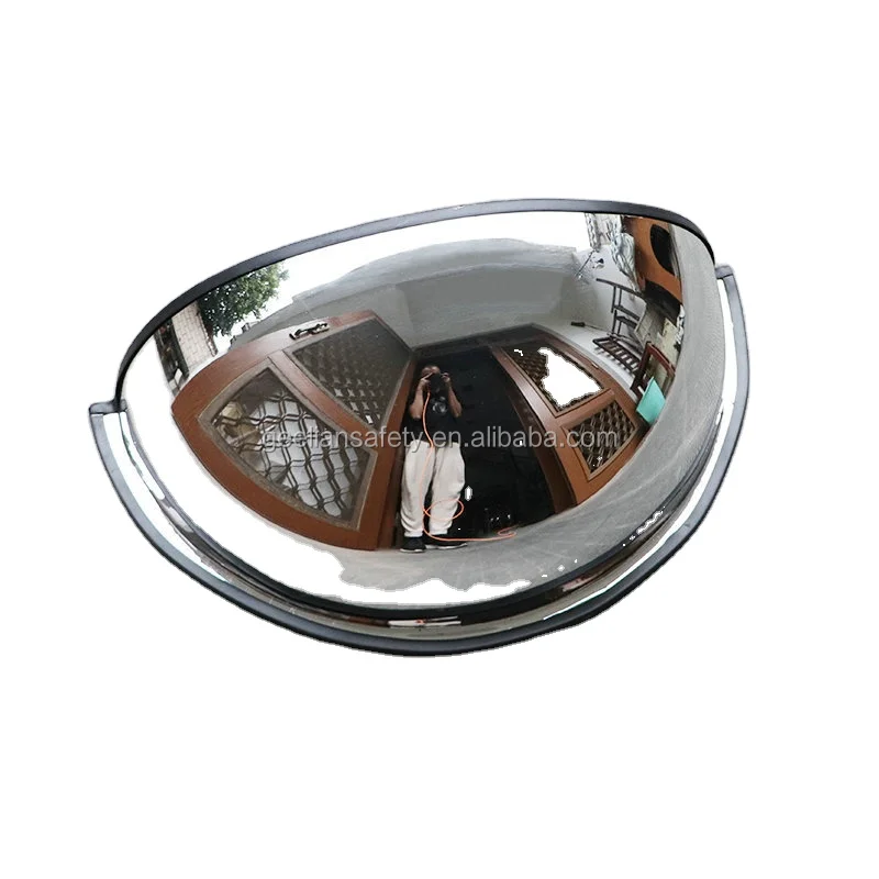 OEM Concave Aluminum/Al Coated Mirror Reflector BK7 Glass Substrate Optical Spherical Mirrors Half Dome Convex