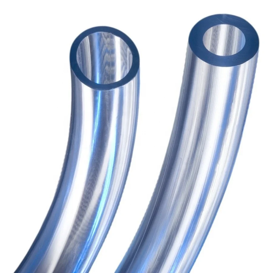 factory Flexible Transparent plastic pvc clear braided hose tube/clear vinyl pvc transparent hose