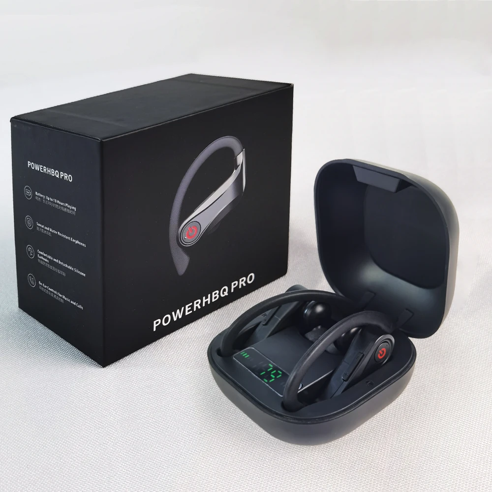 
Best Quality OEM Q62 TWS Wireless Headphones Sport 5.0 Stereo Earphones Headset with 950mAH charger box pro Earbuds 