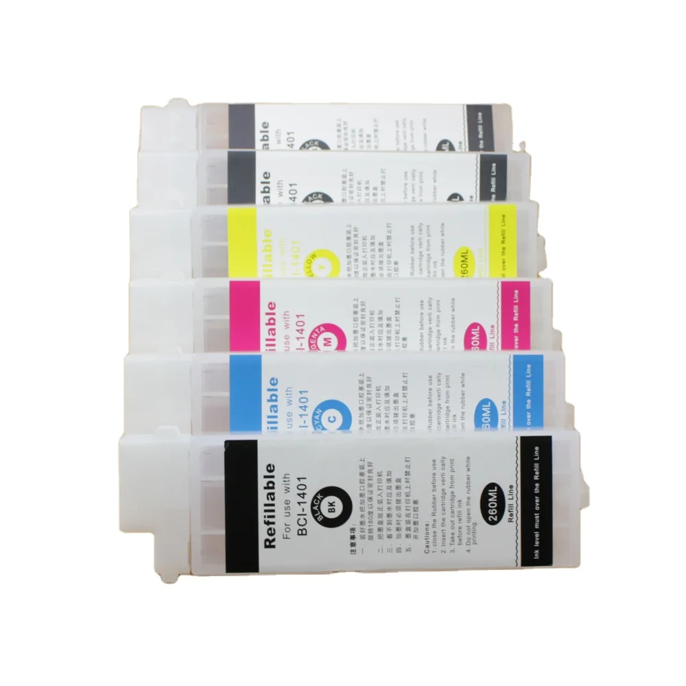 PFI-102 Wholesale  compatible  replaced ink cartridge for Canon IPF605/650/655/750/755 plotter without chip