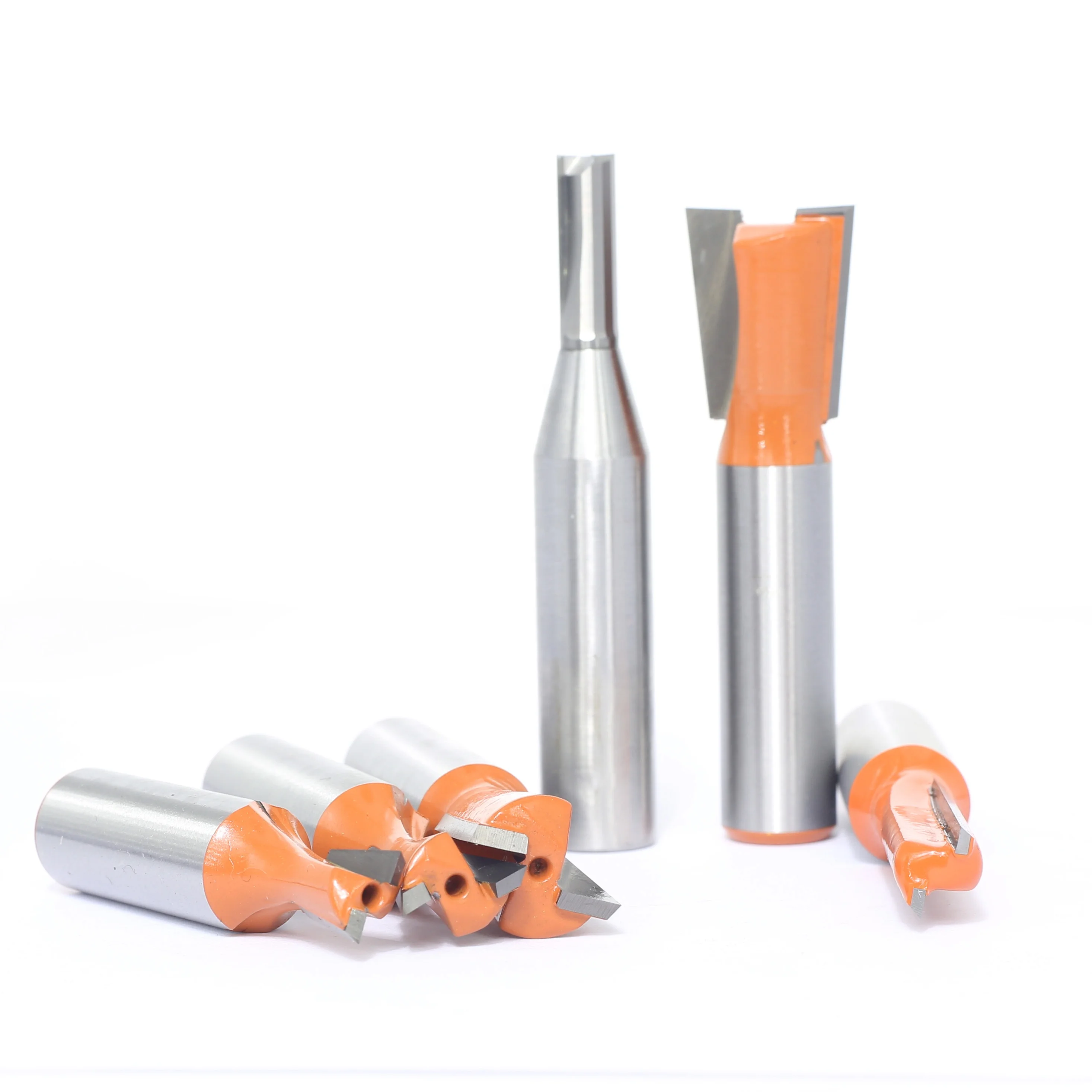 Dovetail Joints Router Bits 7 Degree &14 Degree Dovetail Jigs for Composition Material Drawers and Boxes Jointing Grooving