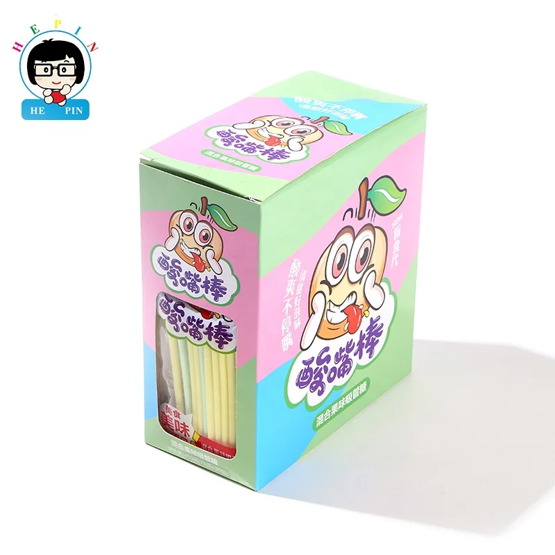 OEM Order Wholesalers Halal Powder CC Stick Fruity Flavor Candy Mixed Color For Kids