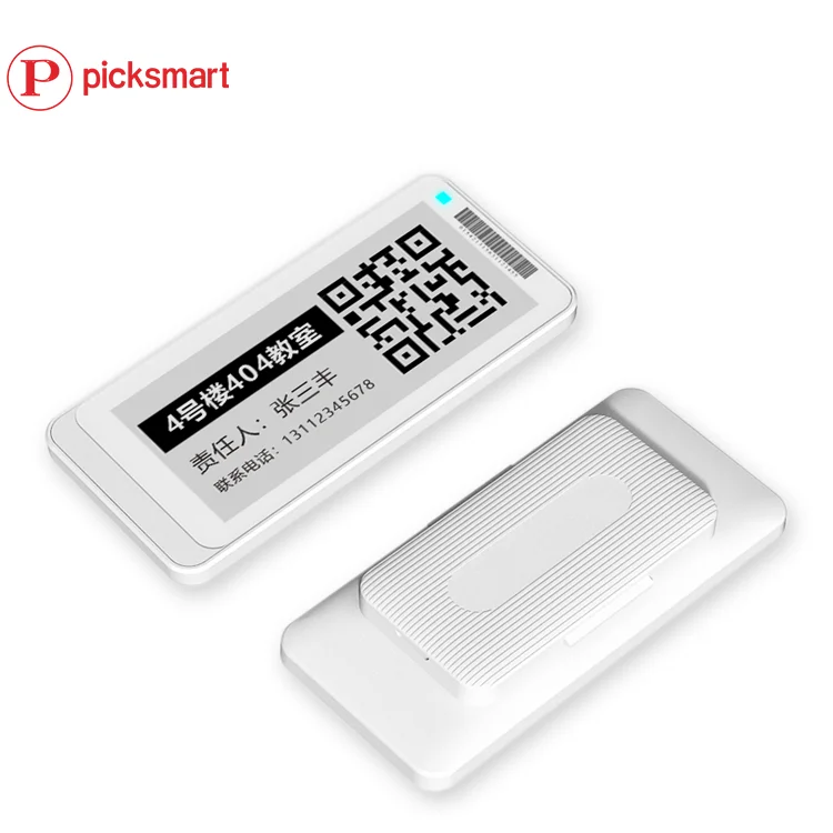 Электронная бумага BLE5.0 автоматически обновляет электронные этикетки для полки 2,9 дюймов Eink ESL