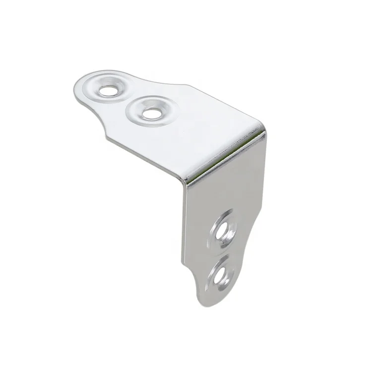 Four-Hole Clamp With Rivet Protectors Linen plum blossom right angle code steel corner code