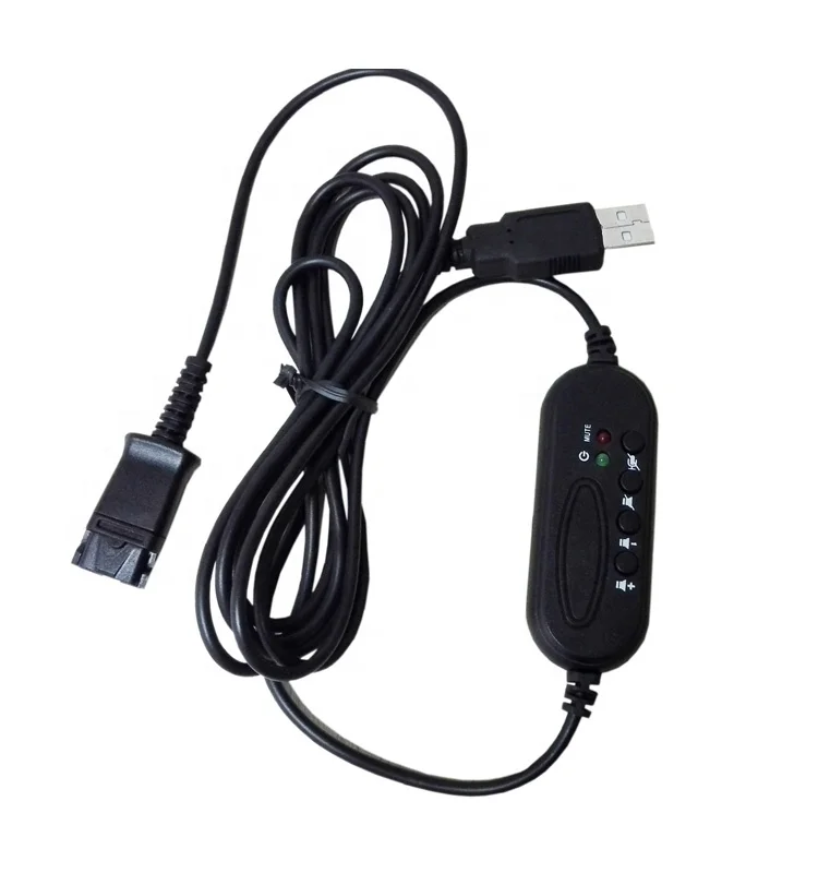 
Business Usb Call Center telecommunication Noise Cancelling Voip Headset 