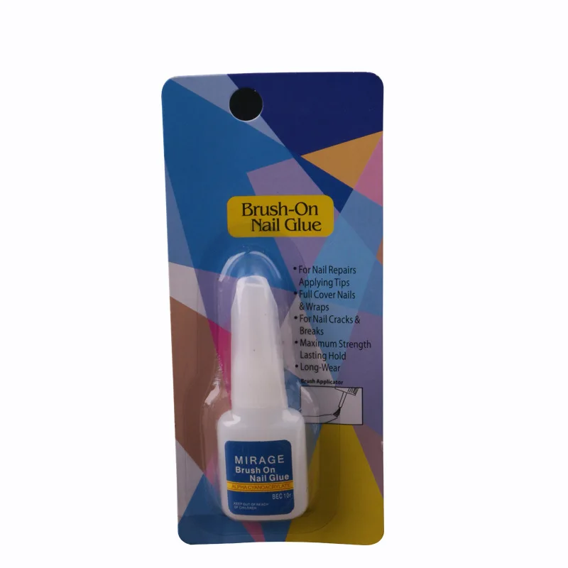 7g 10g nail glue waterproof nail glue nail extension glue with hard paper