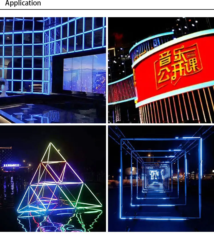 24V pixel led bar IP65  64PCS  rgb stage light  with milk cover for stage club ktv