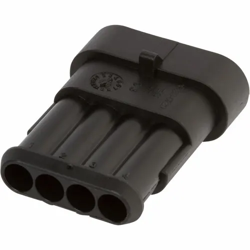 Tyco AMP Superseal 1.5 Series 4 Way Male Connector Waterproof Automotive Wire Connector 282106-1