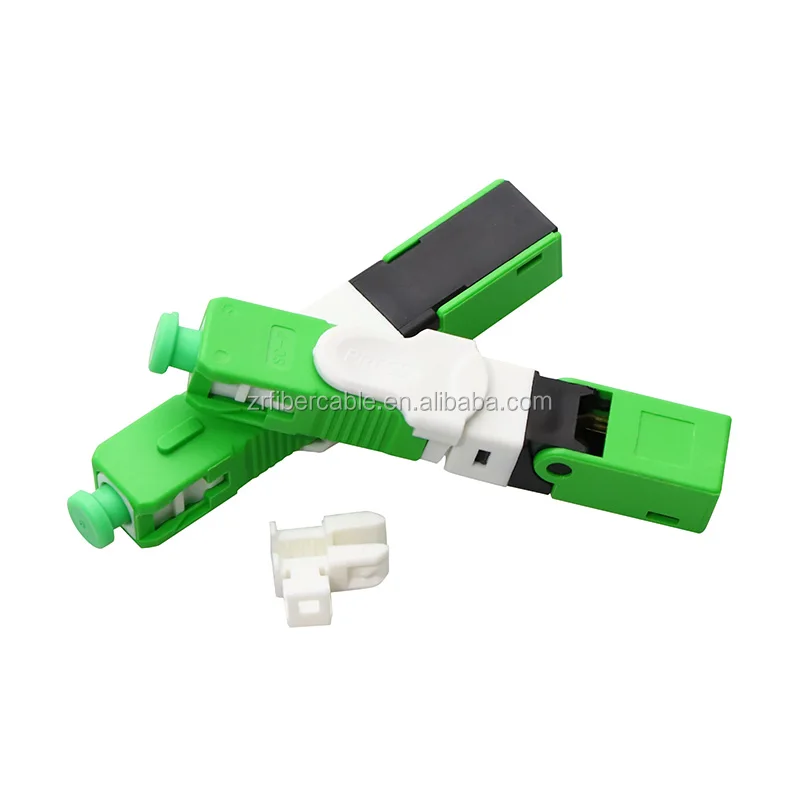 Разъем ftth esc250d sc/lc apc быстрый коннектор rapido fiber optica