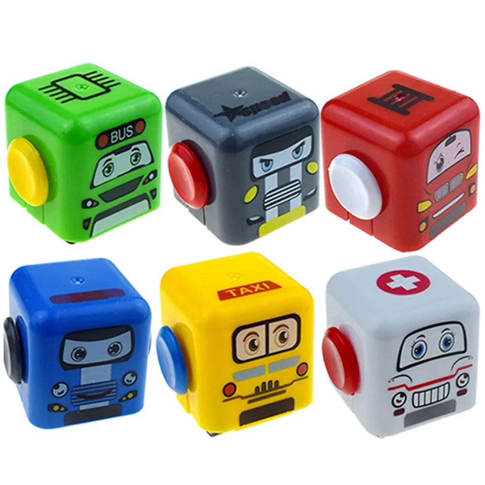 Cute Cartoon Pull Back Car Toy Novelty funny cube mini car For Children Gifts Hot Sales Good Quality Promotional Gift