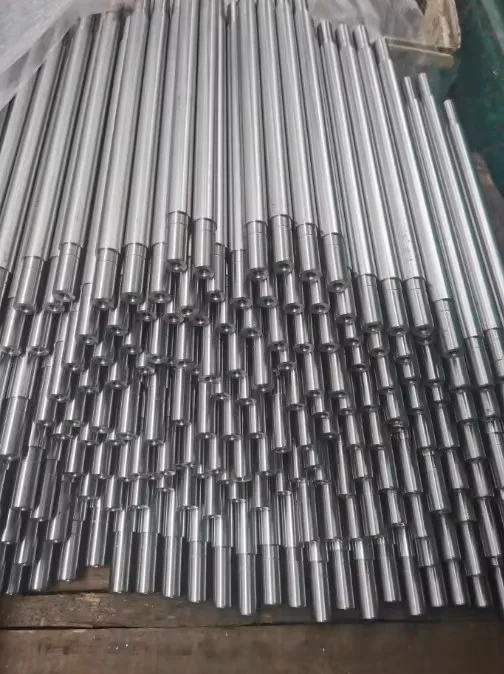 Cylindrical linear optical shaft solid hard shaft chrome plated rod processing steel bearing hydraulic cylinder piston rod