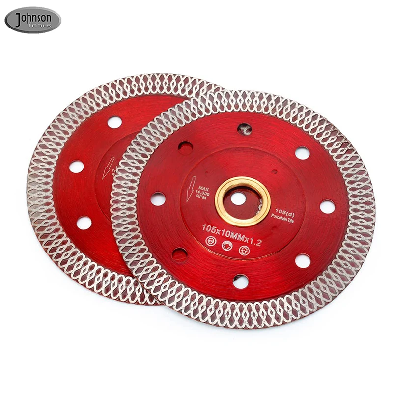 4.5 Inch Multipurpose Wet Dry Diamond Cutting Disc Reinforced Circular Diamond Saw Blade for Cutting Stone Concrete Tile