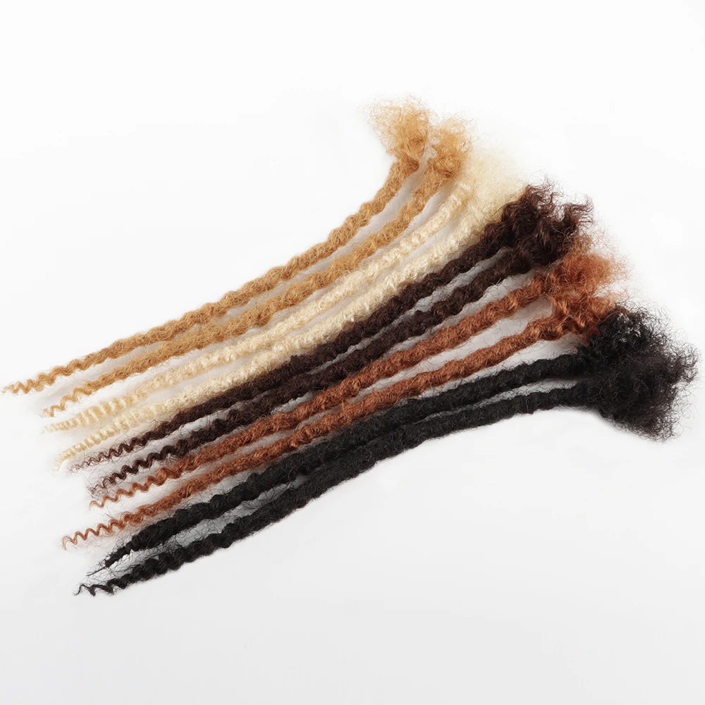 Vastdreads review supplier new design natural hair textured loc extensions wholesale cheap textured locs human hair loose locs