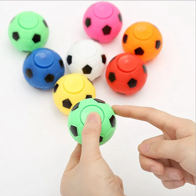 ABS Hot Sales Mini Finger Football Hand Spinner Fidget Gyroscope Fingertip Toy factory wholesale  Rotatable Stress Reliever Ball