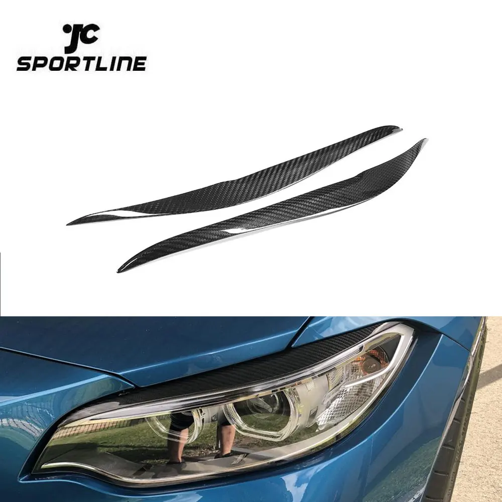 ВЕКО для фар из углеродного волокна BMW F87 M2 F22 F23 220i 228i M235i M Sport Coupe 2-дверный 14-18
