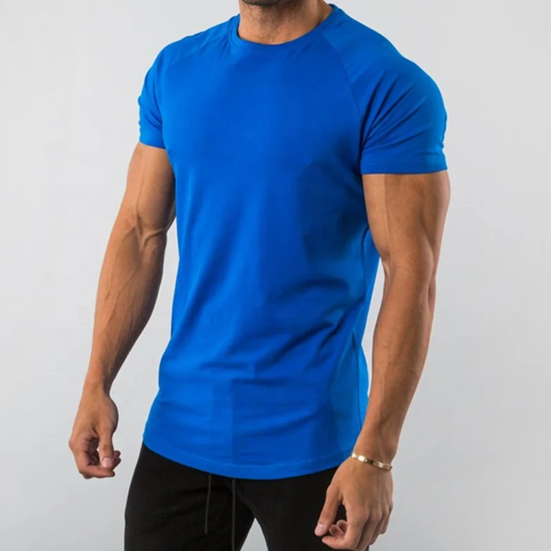 Workout Apparel Round Neck Quick Dry Running Short Sleeve Compression Gym Fitness Wear Custom Blank White Sports T Shirt For Men