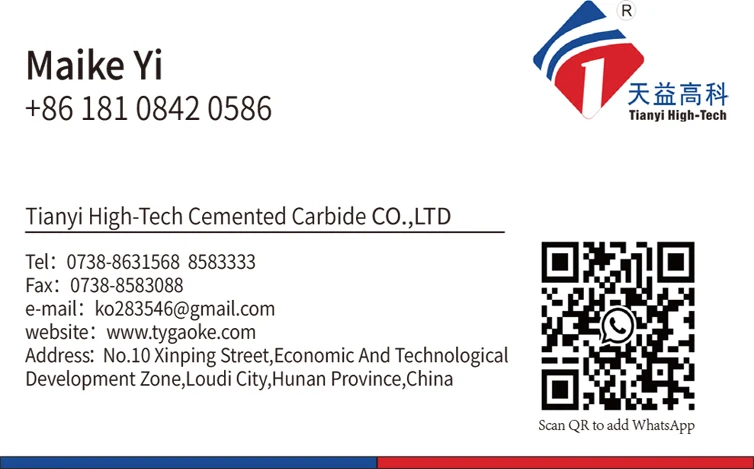 K30 Tungsten Carbide Brazing  Rod