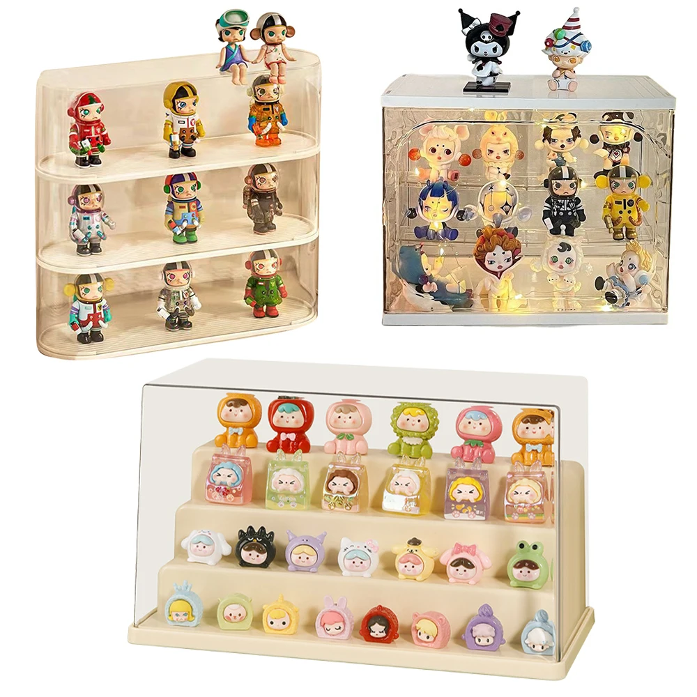 Factory Directly Sell Innovative Best-Selling Customized Acrylic Toy Display Stand With Features Toy Figure Display Cases