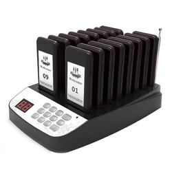 High Quality Guest Pager Buzzer Beeper Waiter Paging System Wireless Restaurant Vibrating Pagers