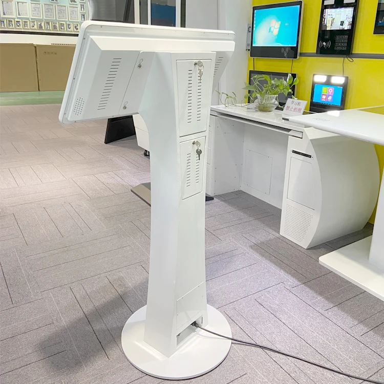 21.5 Inch touch kiosks with QR Code