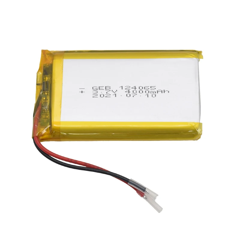 124065 Lipo Battery 3.7v 4000mah Large Capacity Lithium Polymer Battery Wholesale Mobile Power Battery Factory