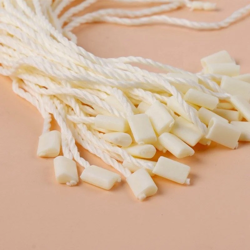 White Black/Red/White/Grey/Yellow Strings For Garment Clothes Label Rope, Price Tag Hang Tags Seal String