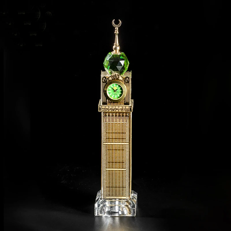Nice Design Makkah Clook Tower Crystal Building Model