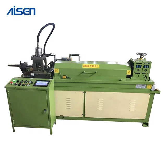 straightening and cutting machine for auto parts