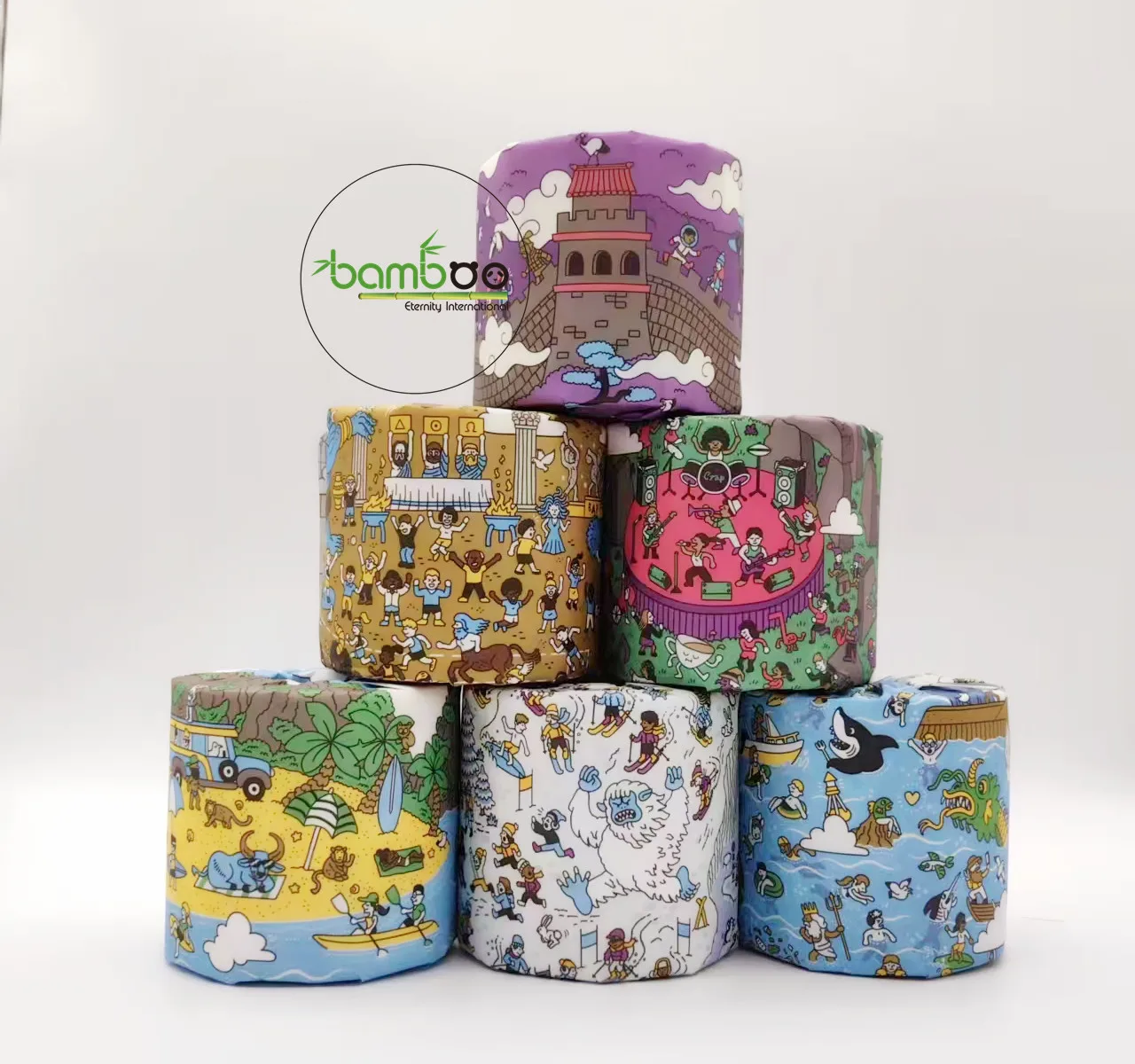 3 Ply Toilet Paper 12 36 48 Pack 2ply Bathroom Tissue Safe Eco-friendly Toilet Paper