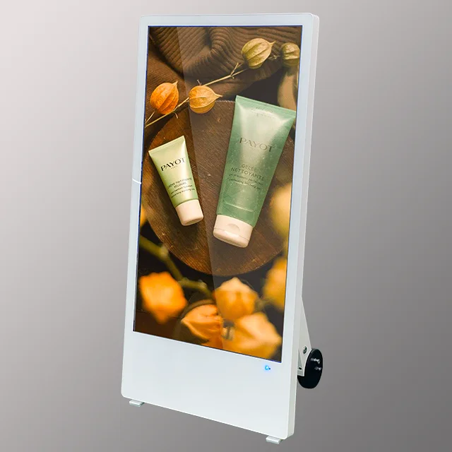 43 Inch Wireless Smart Portable TV Android Monitor with Built-in 12H Battery Life LCD Display Battery-powered Digital Display