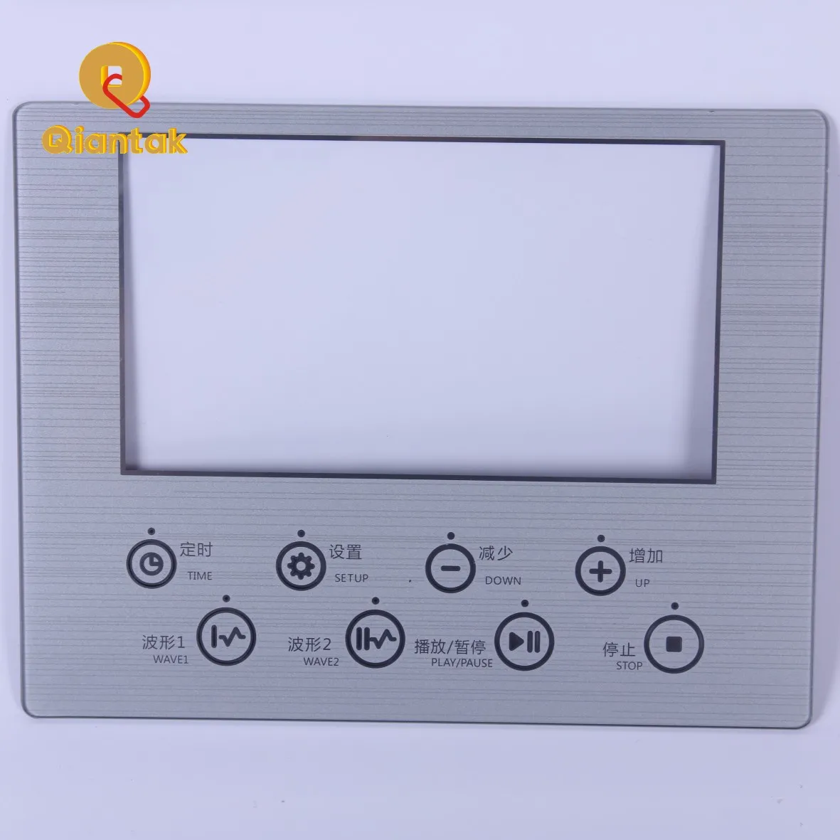 High Quality Silk Sreen Printing Custom Touch Control Screen Switch Acrylic Front Panel