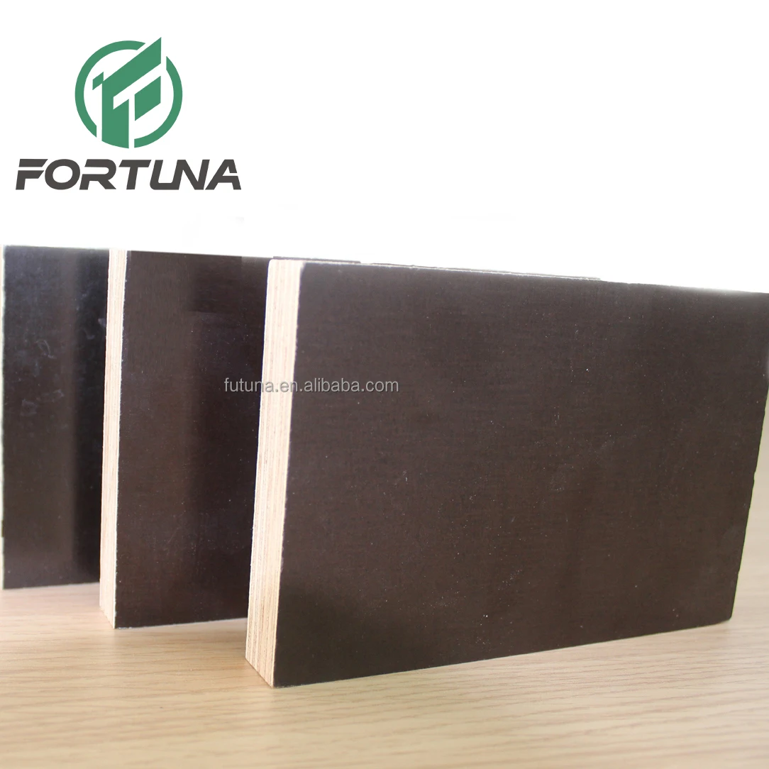 Plywood Supplier Rubber Plywood 15mm banches formwork With Ce Certificate