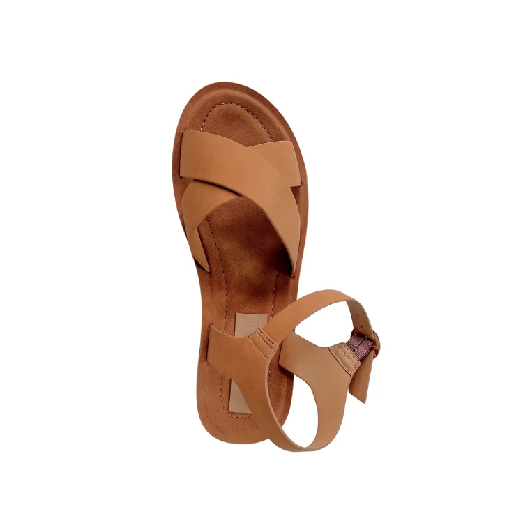 Flat Thong Strap Hollow Out Flip Flops Low Heel Casual Beach Sandals Woman Sandals