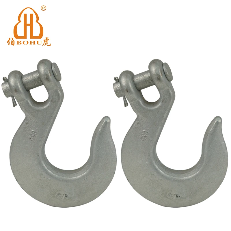 BOHU Claw hook clevis hook slip alloy steel G43 G70 clevis slip hook